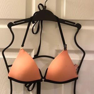 Top only ๐VS PINK Bikini Triangle Halter